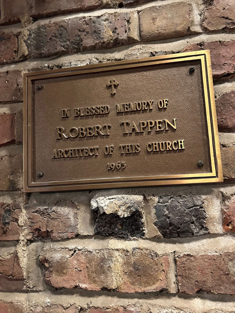 robert Tappan architect of St Luke's Church